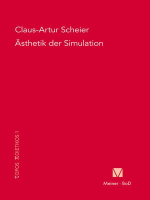cover image of Ästhetik der Simulation